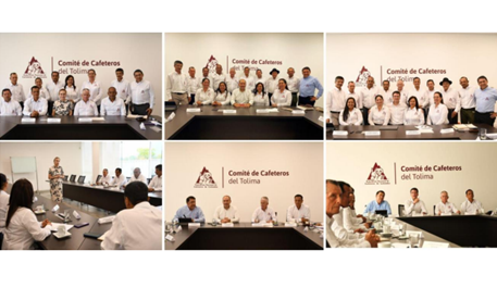 Ternados a gerente general de la FNC se reúnen con líderes cafeteros del Tolima